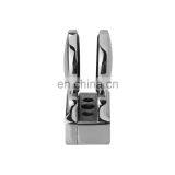 Customized Various Stainless Steel Glass Door Clamp 6-12mm Rubber Gasket With Flat Back Base thumbnail-3