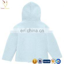 Kids Warm Cashmere Cardigan Hoodies Wholesale thumbnail-2