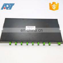 Telecommunication Fiber Equipment Rack Mount Frame PLC Splitter 1*8 1*16 1*32 1*64