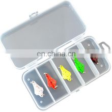 5pcs Trout Fish Spoon Assorted Fishing Lure Set
