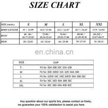 Women Padded Sports Bra Fitness Workout Running Shirts Yoga Tank Top thumbnail-5