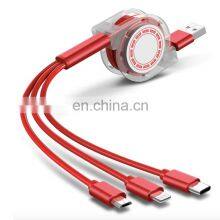 3 In 1 8pin Type C Micro Usb Cable