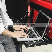 Black Rear Trunk Door Mounting Tray Foldable Back Shelf Stand Fit for Jeep Wrangler JK 2007-2017 thumbnail-4