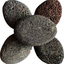 Wholesale Volcanic Stone Double-sided Grinding Foot Stone Grinding Foot Tool Rope Wrapped Oval Grinding Foot Stone thumbnail-4