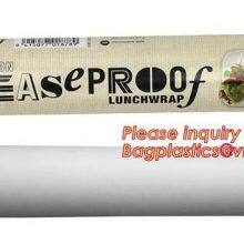 Greaseproof Food Wrap Candy Wrapping Paper,custom Logo Greaseproof Burger Wrapping Parchment Paper,Recyclable Printing Greaseproof thumbnail-1