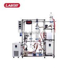 Turnkey Glass Short Path Wiped Film Evaporator Molecular Distillation Equipment thumbnail-1