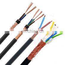 1.5mm2 Unsheld Control Cable Copper Aluminum  Foil Wrapped Braid Copper Wire Control Cable Earth Cable
