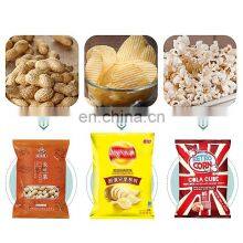 Corn Flake Dried Fruit Cassava Chips Biscuit Snack Puffed Food Pouch Envasadora Vertical Form Fill Seal VFFS Packing Machine thumbnail-2