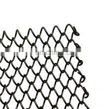 Metal Mesh Curtain Decorative Aluminum Chain Link Drapery Fabric