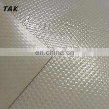 Alta qualidade, durável e retardante de chamas, lona de PVC com listras em tecido panamá de 2000d tearstop e 1000gsm para tanques thumbnail-2