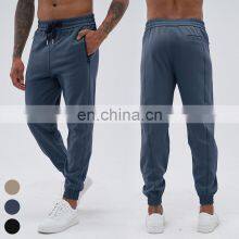 Loose Zipper Side Pockets Jogger Wholesale Sports Trousers Casual Training Tracksuit Custom Gym Sweatpants Joggers Pants For Men thumbnail-5