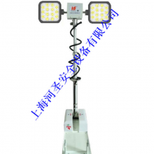 2×600W Articulated Arm Lifting Lighting Tower Vehicle-Mounted LED Floodlight for Emergency and Engineering Use