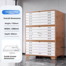 Archival Map Storage Cabinet | Museum Grade Powder Coating & Dust-proof Seal | Gallery Archive - Direct Factory thumbnail-4