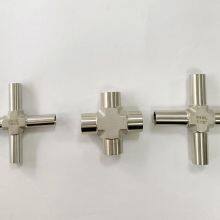 ASTM A403 Stainless Steel Welded Cross Fitting With Mill Test Report thumbnail-1
