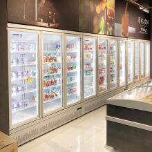 Luxury Bottom Mount Showcase Freezer Promotional Display Chiller/freezer thumbnail-3