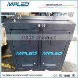 Pure Yellow Outdoor Single Color Notice Board Support 3G