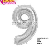34 inch large foil helium mylar number balloons for party decoration                        
                                                                                Supplier's Choice