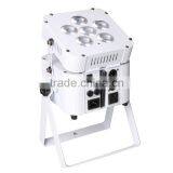 LED 6pcs 4in1 RGBW LED Outdoor &Indoor RGBW Wireless Dmx Disco Light LED Par Light for Nightclub LED Par Can Light thumbnail-4