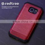 New Design Wire Drawing TPU+PC Two in One Case for Iphone 6s 6plus 7