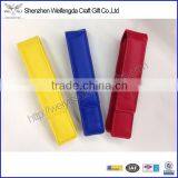 Multiple Colors PU Leather Single Pen Pouch With Magnet