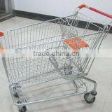 2016 Top Selling 60-240L Asian and Europe Style Supermarket Metal Shopping Trolley thumbnail-6
