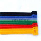 Assorted Adjustable Black Strap Hook Loop Reusable Cable Ties Organizer Tidy