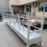 Window Cleaning Swing Stage Construction / Suspended Scaffolding / Aluminum Work Platform