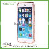 Diamond and Metal Phone Cases Cover for IPhone