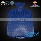 Bulk REACH 2000ml Plastic Hot Water Bottle Blue Colour thumbnail-1