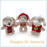 Customized Plush Mini Dog Keychain thumbnail-1