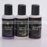 Acrylic powder monomer liquid for nail art