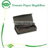main product rigid matte black paper cardboard eyewear packaging box with magnetic closure