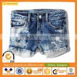2016 Distressed Shorts Jeans Pant Ripped Hot Shorts Ladies Sex Short Jeans Women thumbnail-4
