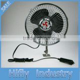HF-819 DC 12V/24V car fans with CE certificate cigarette plug automobile fan