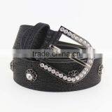 Women's Fashion Flower Studded Rhinestone Belt With Shiny Rhinestone Accessories in Chinese Factory thumbnail-3