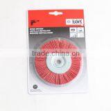 Nylon Wire Wheel Brushes Packed on Display Cards, Diameter 100mm or 4" thumbnail-1