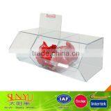 Discount Acrylic 3 Section Candy Dispenser