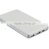 2016 High Quality Leather Surface Power Bank 12000mAh/10000mAh Slim Polymer Battery Charger thumbnail-4