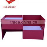 two-tier jewelry paper fold-way storage box