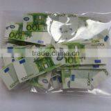 3.5x1.5cm Metallic PVC 100 EURO Cash Birthday Confetti for Party Decoration thumbnail-2