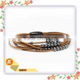 Magnetic Buckle Genuine Leather Braclets for Men thumbnail-2
