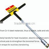 T Type Wrench, T Type Spanner, Dipped Plastic Handle thumbnail-1