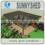 Patio Awning Cover Anti-UV Outdoor Terrace Awning for Car Shed