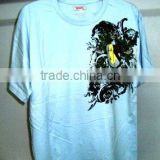 Printed 100% Cotton Leisure T-Shirt for Men