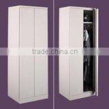 Metal Home Furniture 2-door Bedroom Wardrobe Design for Family