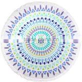 Large Round Peshtemal Turkish Beach Towel From Designer Manufacturer thumbnail-1