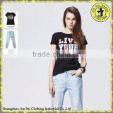 100% Cotton Custom Pattern Blank Tee Shirt thumbnail-4