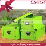 Foldable Paper Storage Box, Home Clothes Folding Storage Box, Multipurpose Toy Storage Box With Lid thumbnail-1