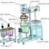 VEM-100L Cream Vacuum Emulsifying Mixer Lotion Homogeniziing Machine thumbnail-4