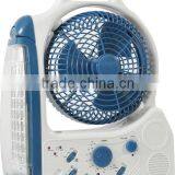 Led Rechargeable Emergency Light With Fan,radio thumbnail-1